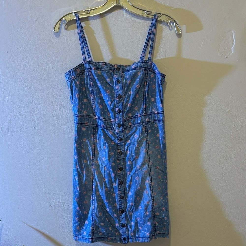 dELiA*s Denim Blue Floral Dress